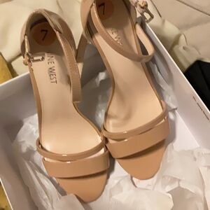 Nine West Women's Tan Heels